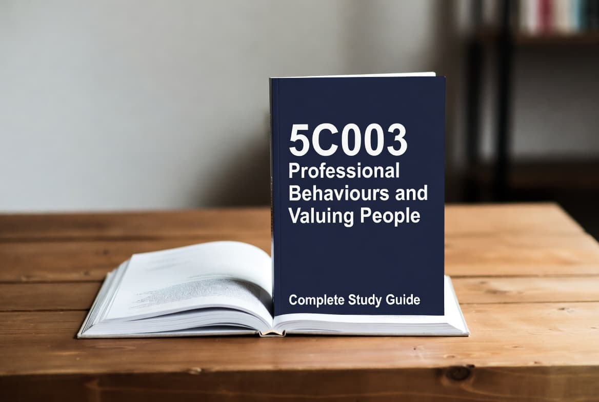 CIPD 5CO03 study guide covering professional behaviours and valuing people