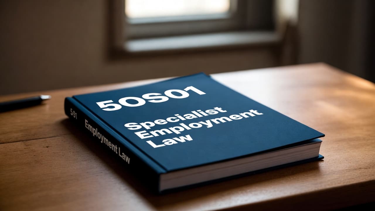 CIPD 5OS01 Specialist Employment Law video content for assignment help