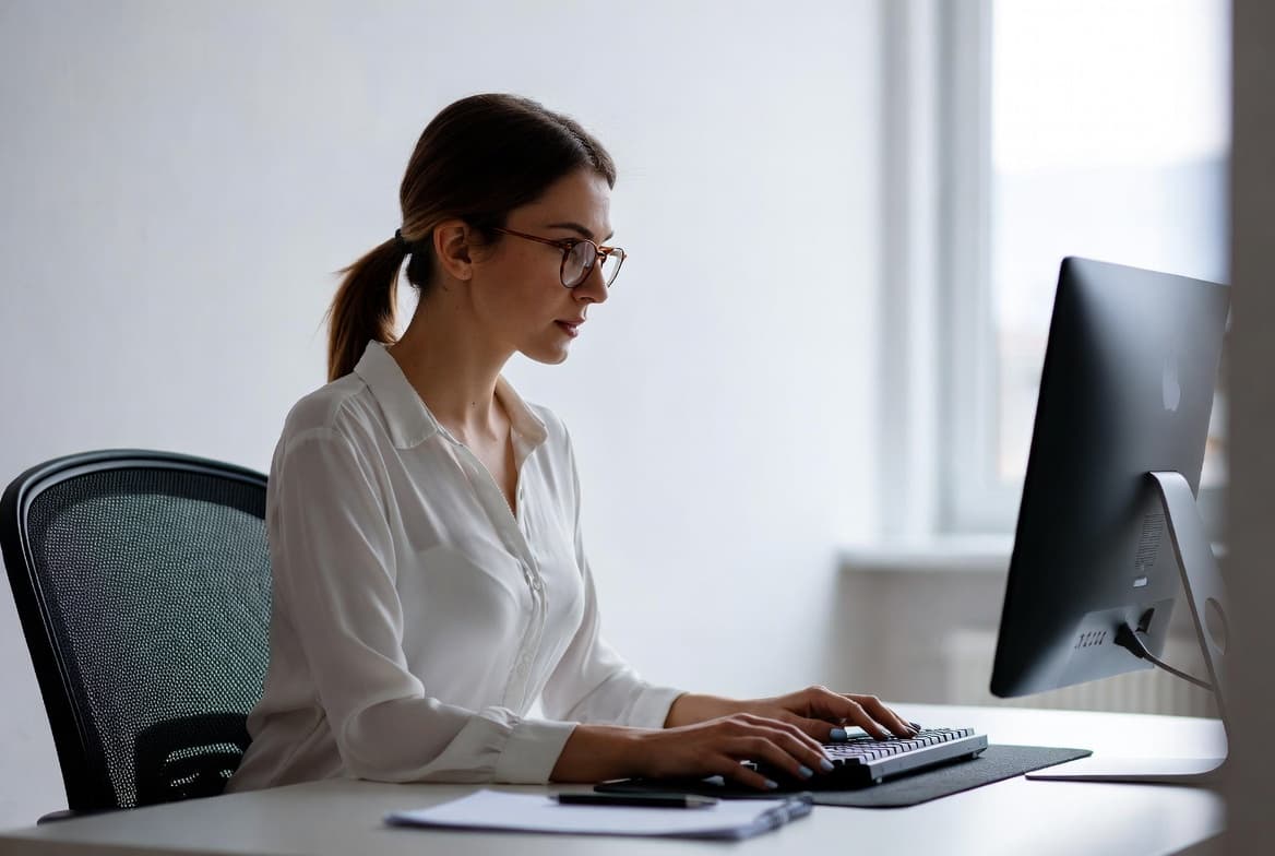 Student writing CIPD assignment with laptop and notes
